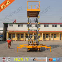 chang chai diesel building mini scaffolding construction equipment lift platforms